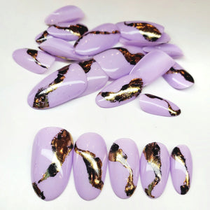 Love Press On Nails (short oval)